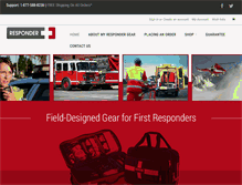 Tablet Screenshot of myrespondergear.com